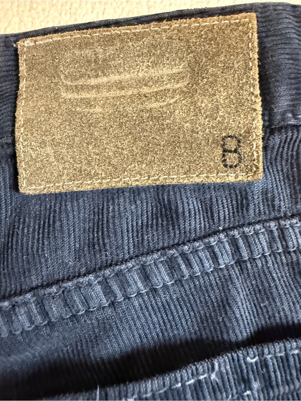 Bonobos Corduroy Pants Mens 32 X 30 Straight Leg Dark Blue Flex Weekday Chino - Picture 9 of 13